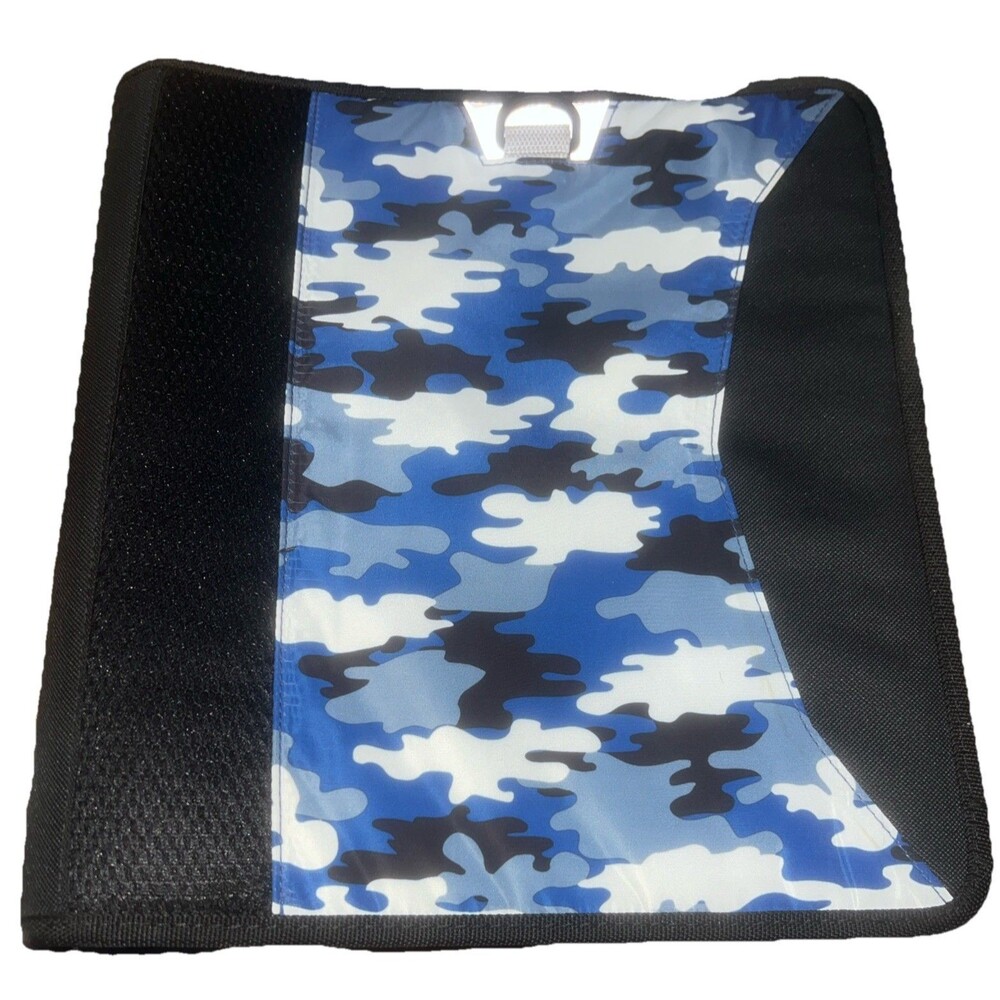 1 1/2 Inch 3 Ring Binder With Interior Mesh Pocket And Zipper Closure Camo Print
